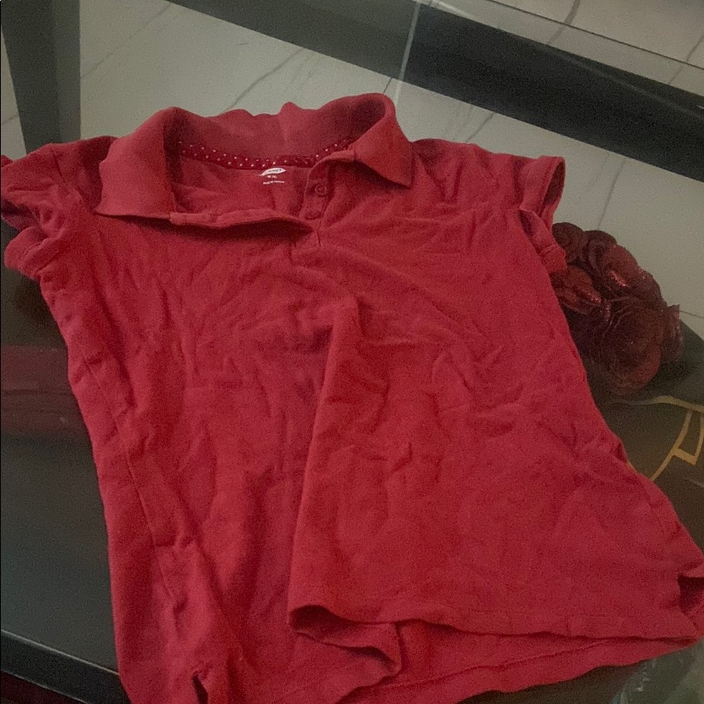 Old Navy Maroon Polo Shirt